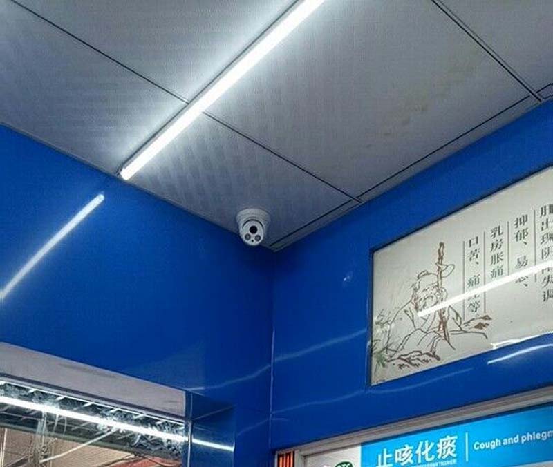 深圳民治益民連鎖藥店安裝監(jiān)控項目