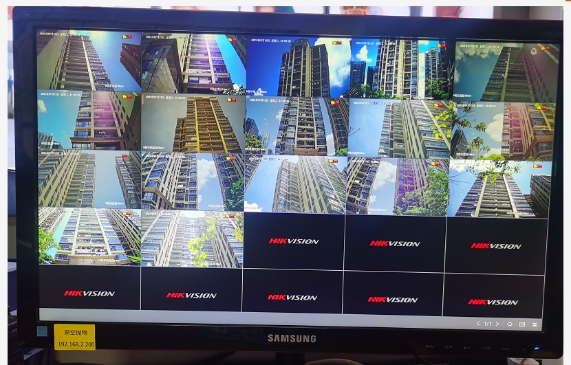 高空拋物監控安裝